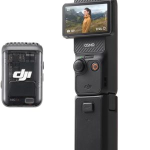 DJI Osmo Pocket 3 Creator Combo, Vlogging Cameras with 1'' CMOS, 4K/120fps Vlog Camera, 3-Axis Stabilization