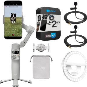 DJI Osmo Mobile 7 Gimbal Stabilizer for Smartphone 3-Axis Phone Gimbal Bundle